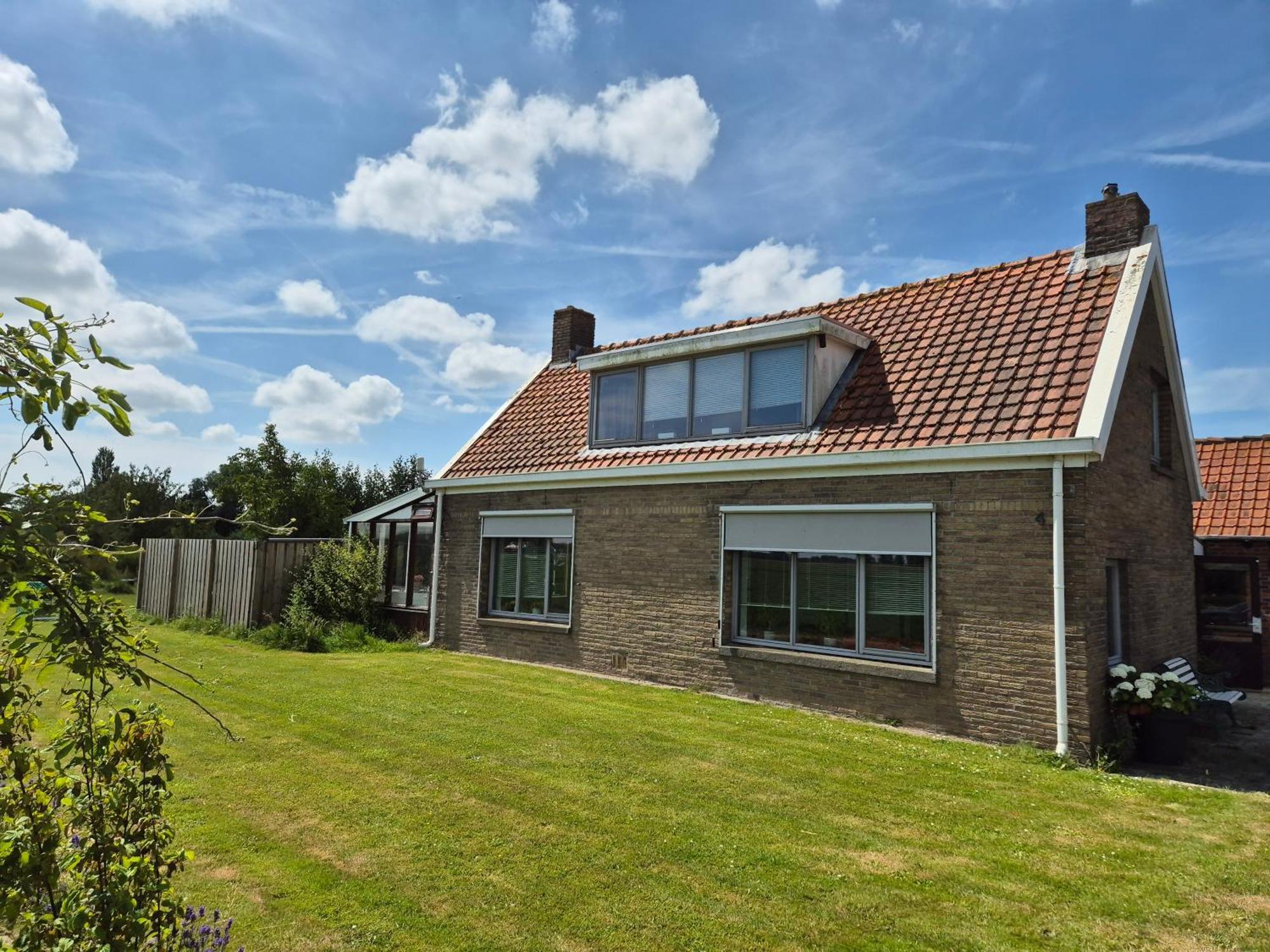 Vrijstaande Ruime Familiewoning Landelijk Gelegen Villa Lewedorp Eksteriør billede
